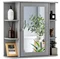 Image Dulap cu oglinda Costway JV10446GR Grey
