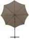 Image Садовый зонт VidaXL 312339 LED Taupe Grey