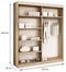 Image Шкаф купе Prime Furniture Top 23 150 White