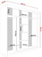 Image Шкаф купе Prime Furniture Lamaro 200x205x59 Graphite/Black