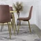 Image Scaun de bucatarie Mebel Elite York Pink/Golden