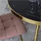 Image Scaun de bucatarie Mebel Elite York Pink/Golden