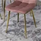 Image Scaun de bucatarie Mebel Elite York Pink/Golden
