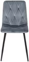 Image Стул для кухни Mebel Elite Robin Grey/Black