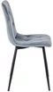 Image Стул для кухни Mebel Elite Robin Grey/Black