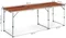 Image Стол Modern Home GB030-180 Brown/Silver