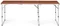Image Стол Modern Home GB030-180 Brown/Silver