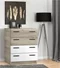 Image Comoda Modern Andi 4B Kraft Oak Grey/White
