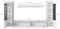 Image Living Bratex Vera II Wotan Oak/White Gloss