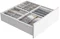 Image Dulap-Cupă Belini Premium ME SZP7/0/W/W/0/KLAL White Matt/White