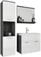 Image Комплект мебели Bratex Montreal Matera/White Gloss