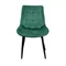 Image Scaun de bucatarie DP Hans HLR57 Green+Black Legs