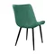 Image Scaun de bucatarie DP Hans HLR57 Green+Black Legs