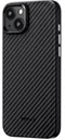 Image Чехол Pitaka MagEZ Case Pro 4 for iPhone 15 Plus Black/Grey Twill 1500D