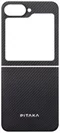 Image Чехол Pitaka MagEZ Case 5 for Galaxy Z Flip6 Black/Grey Twill