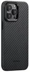 Image Husă Pitaka MagEZ Case Pro 4 for iPhone 15 Pro Max Black/Grey Twill 1500D