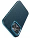 Image Husă Pitaka MagEZ Case Pro 4 for iPhone 15 Pro Max Black/Blue Twill 1500D