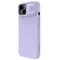 Image Husă Nillkin for Apple iPhone 15 Plus CamShield Silky Silicone Misty Purple
