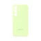 Image Чехол Original Samsung Silicone Cover Galaxy S24 Light Green