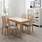 Image Masa extensibila Ikea Ekedalen 80/120x70 Oak