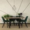 Image Scaun de bucatarie Mebel Elite Rick Green/Black