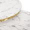 Image Măsuţă de cafea Mebel Elite Olis White Marble/Golden