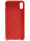 Image Чехол Helmet Apple iPhone Xs Max Liquid Silicone Red