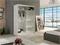 Image Шкаф купе Space Meble Miami VI 120x200x58 Black Matte