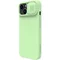 Image Чехол Nillkin Apple iPhone 15 CamShield Silky Silicone Mint Green