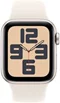 Image Ceas inteligent Apple Watch SE (2024) GPS + LTE 40mm MXGK3 Starlight Aluminium Case Starlight Sport