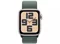 Image Ceas inteligent Apple Watch SE (2024) GPS+LTE 40mm MXGH3 Starlight Aluminium Lake Green Sport Loop