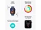 Image Ceas inteligent Apple Watch SE (2024) GPS+LTE 40mm MXGH3 Starlight Aluminium Lake Green Sport Loop