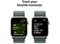 Image Ceas inteligent Apple Watch SE (2024) GPS+LTE 40mm MXGH3 Starlight Aluminium Lake Green Sport Loop