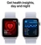 Image Умные часы Apple Watch SE (2024) GPS+LTE 40mm MXGE3 Silver Aluminium Case Blue Cloud Sport Loop