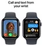 Image Ceas inteligent Apple Watch SE (2024) GPS+LTE 40mm MXGC3 Midnight Aluminium Midnight Sport Band S/M