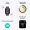 Image Ceas inteligent Apple Watch SE (2024) GPS+LTE 40mm MXGG3 Silver Aluminium Case Denim Sport Band M/L