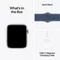 Image Ceas inteligent Apple Watch SE (2024) GPS+LTE 40mm MXGG3 Silver Aluminium Case Denim Sport Band M/L