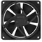 Image Вентилятор NZXT F120 RGB, Black