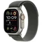 Image Ремешок Apple 49mm Trail Loop Natural Titanium Finish Green S/M