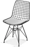 Image Set de bucatarie Prestige Metal Chair Star Leg 70x75cm 1+2 White/Black