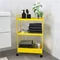 Image Стеллаж Ikea Nissafors 50.5x30x83 Yellow