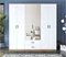 Image Dulap Mirage Meble BA130 6D2S Walnut/White