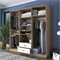 Image Dulap Mirage Meble BA130 6D2S Walnut/White