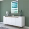 Image Тумба Mirage Meble GD102 White/Miniature Walnut