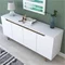 Image Тумба Mirage Meble GD102 White/Miniature Walnut