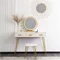 Image Туалетный столик Mebel Elite Sandy Cream/Golden