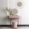 Image Туалетный столик Mebel Elite Ashley Pink/Golden