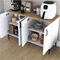 Image Тумба Mirage Meble JE162 White/Walnut