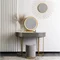 Image Туалетный столик Mebel Elite Sarah Grey/Golden