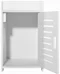 Image Шкаф пенал Leobert 15206-1 White